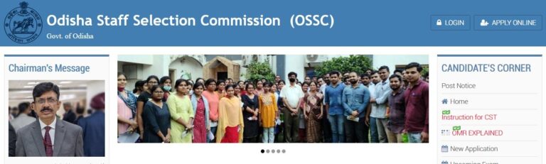 OSSC CGL Exam 2023 Apply Online
